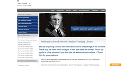 Desktop Screenshot of davidpawson.org