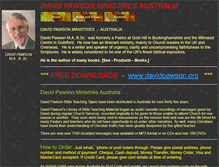 Tablet Screenshot of davidpawson.com.au